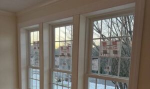Casement Windows with Transoms in a Topsfield Home